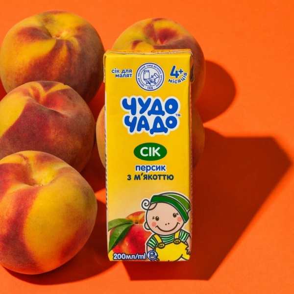 ЧУДО-ЧАДО Сок персик с мякотью 200мл